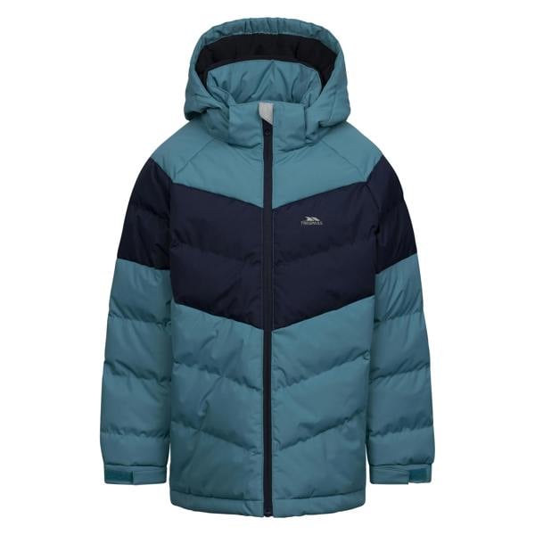 Trespass Childrens/Kids Aldery Padded Jacket - Light Teal - 