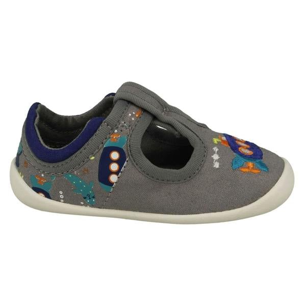 Clarks Unisex Childrens Clarks T-Bar Casual Shoe Roamer Sun