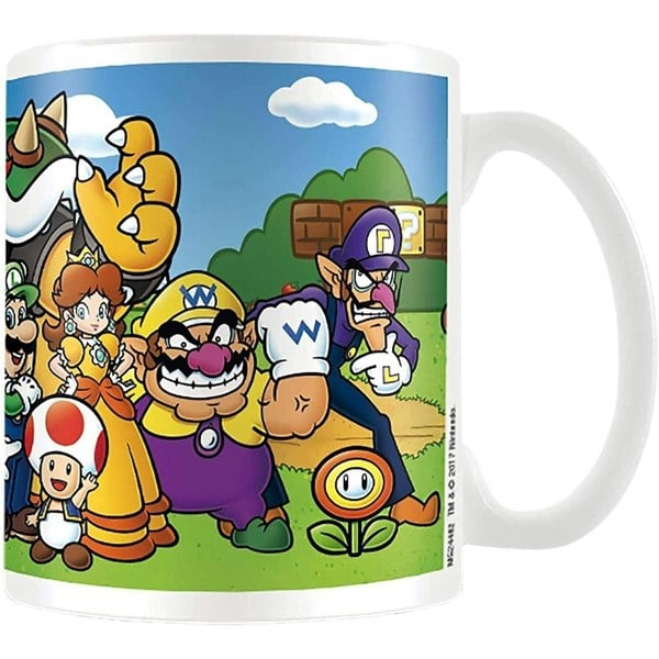 Super Mario Characters Mug - Multicoloured