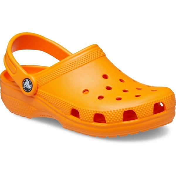 Crocs Classic Thermoplastic Orange Zing Loafers