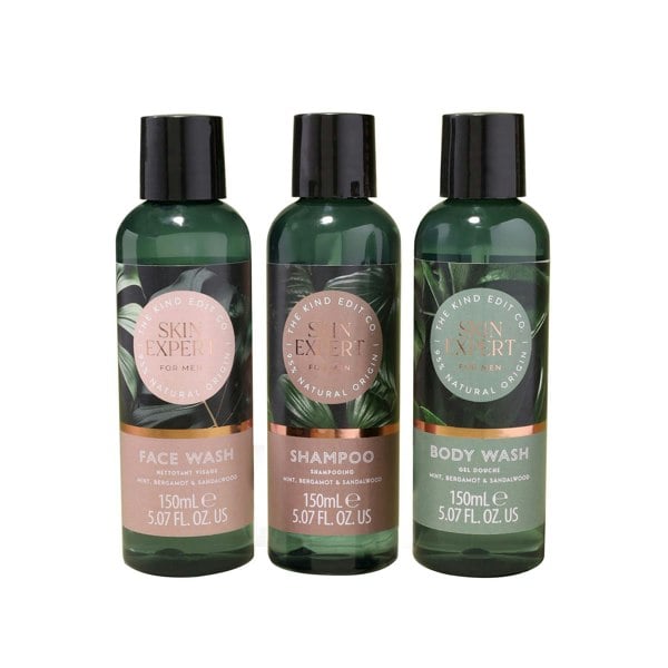The Kind Edit Co. Skin Expert For Men Shower Gift Set 3PC