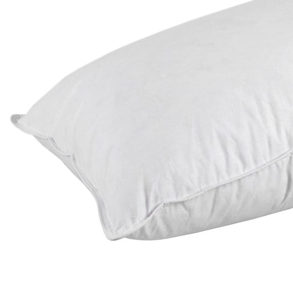 HOMESCAPES Goose Feather and Down King Size Pillow