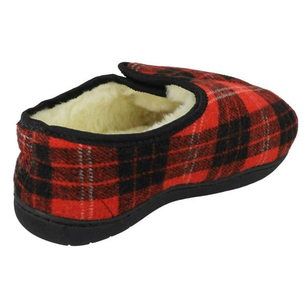 Spot On Ladies Spot On Open Toe Wide Fit Slippers