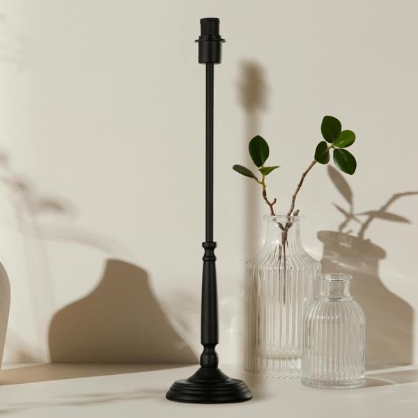 Black Candle Stick Base