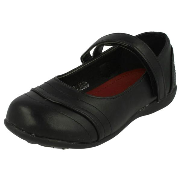 Spot On Girls Spot On Flat School Shoes H2278