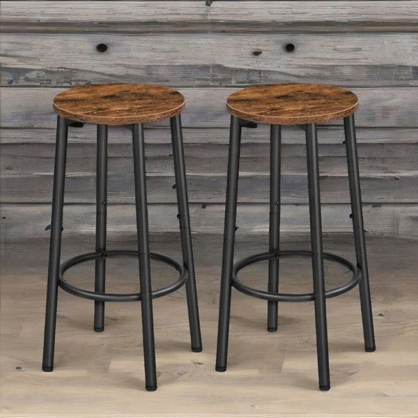 Rafaelo Mobilia Set of 2 Bar Stools