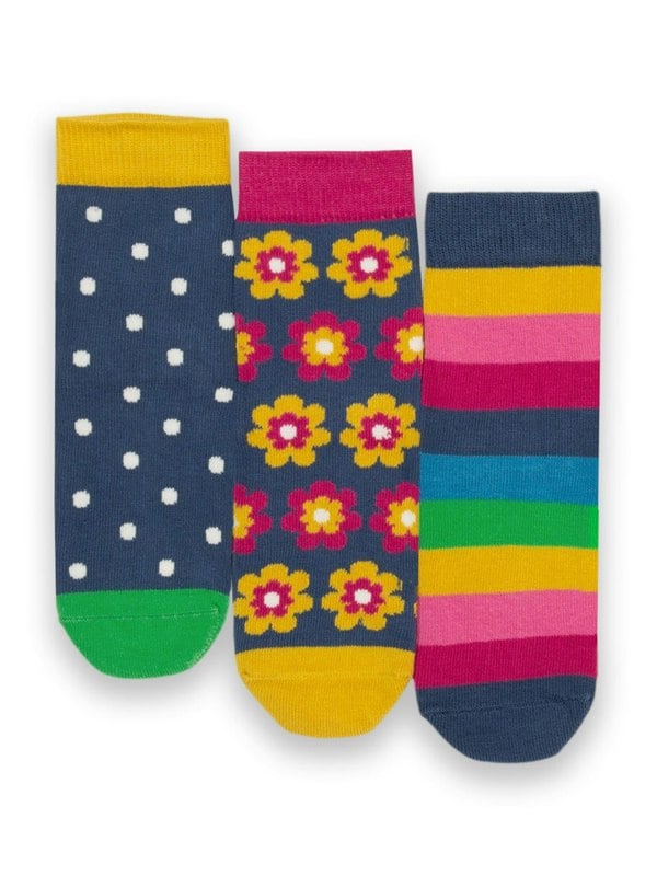 Kite Girls Organic Flower Socks