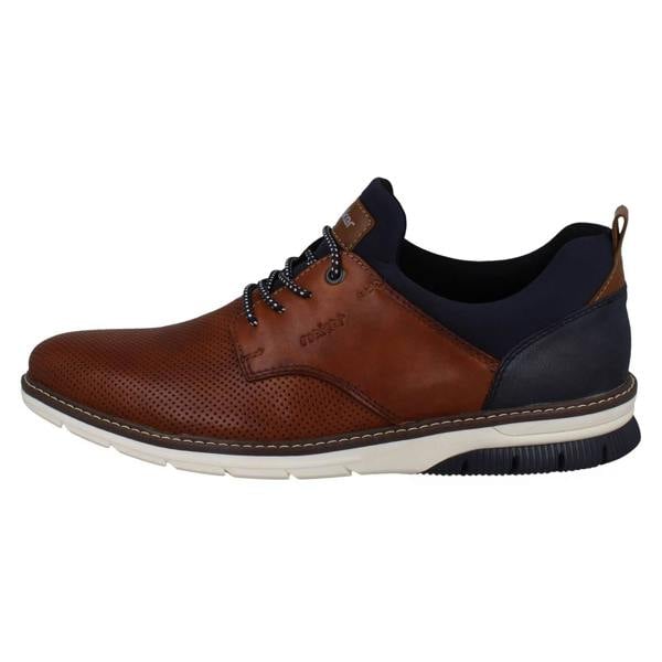 Rieker Mens Rieker Smart Casual Leather Lace Up Shoes 14450
