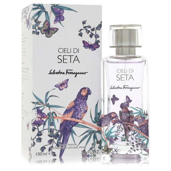 Salvatore Ferragamo Salvatore Ferragamo Cieli Di Seta by Salvatore Ferragamo Eau De Parfum Spray (Unisex) 1.7 oz for Men 50 ml