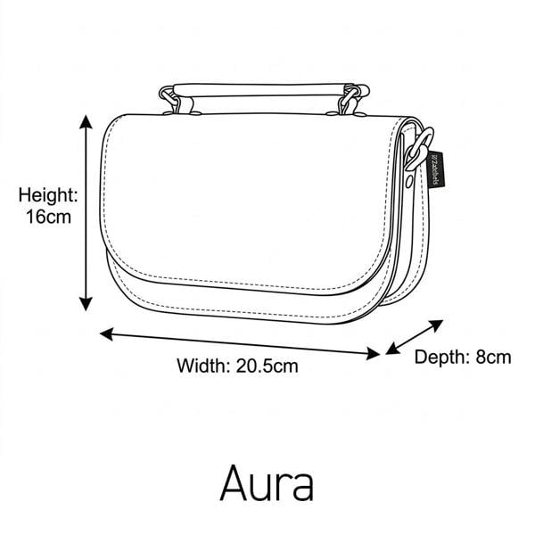 Zatchels Aura Handmade Leather Bag - Chestnut