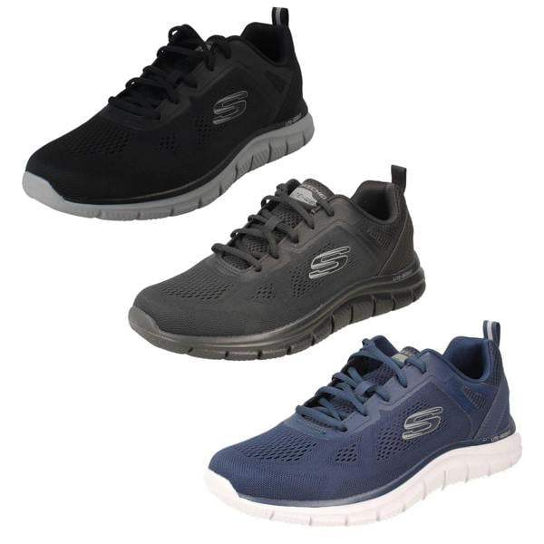 Skechers Mens Skechers Lightweight Memory Foam Trainers 232698 Broader