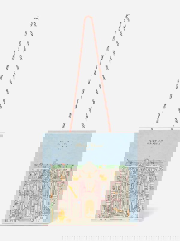 Atelier Choux Baby Le Gateau Swaddle in Blue (100cm)