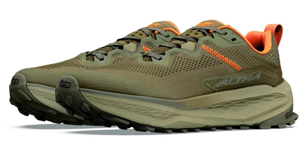 ALTRA Mens Olympus 7 Trail Running Trainers Shoes Olive
