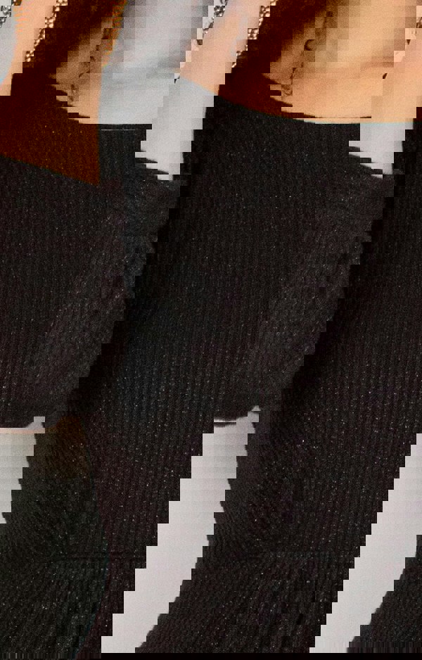 Alie Street London Kimberly Midi Dress (Sparkle Black)