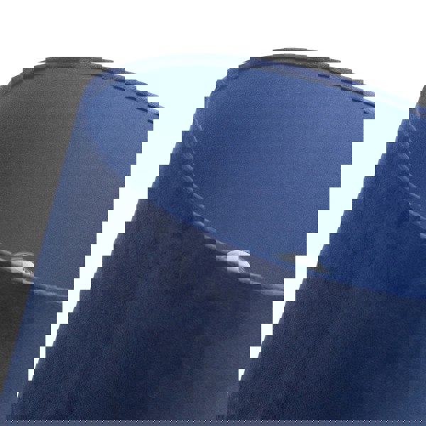 Soft Velvet Midnight Blue Fabric Round Lamp Shade for Table or Pendant Image 4