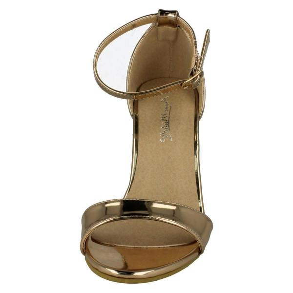 Anne Michelle Ladies Anne Michelle High Chunky Heel Sandals