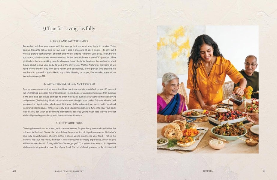 JoyFull: The Sunday Times Bestseller: Cook Effortlessly, Eat Freely, Live Radiantly by Radhi Devlukia-Shetty