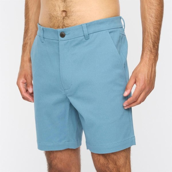 Gabicci V54GV01 Mens Cooper Stretch Twill Shorts Gabicci Vintage - AQUA