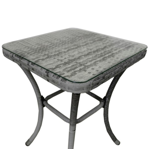 Jardi Rattan Bistro Set Grey