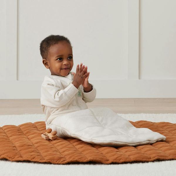 ergoPouch - Organic  Winter Long Sleeved Jersey Sleeping Bag - Oatmeal - 2.5 TOG