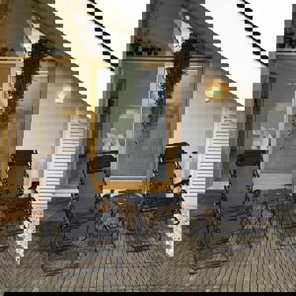 Outdoor Lounge Chair Set