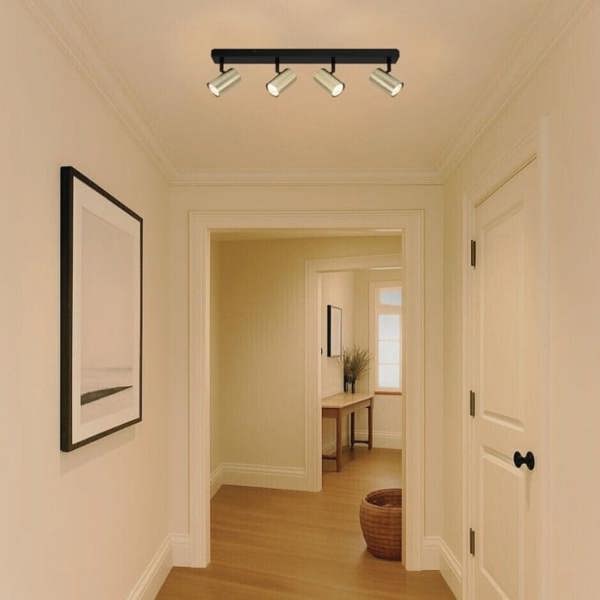 COSYLYTE Grafton 4 Light Brushed Brass Spotlight