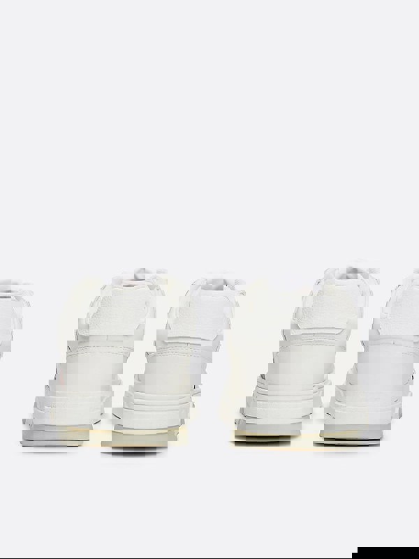 Tommy Hilfiger Tommy Jeans THE BROOKLYN LEATHER Trainers Mens Ecru