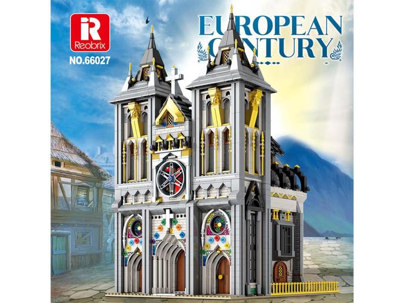 Reobrix Medieval Church 3468pc Construction Set