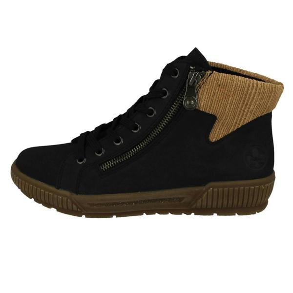 Rieker Ladies Rieker Fleece Lined Dual Fastening Ankle Boots N0709
