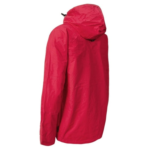 Trespass Men's Corvo Hooded Full Zip Waterproof Jacket/Coat - Red