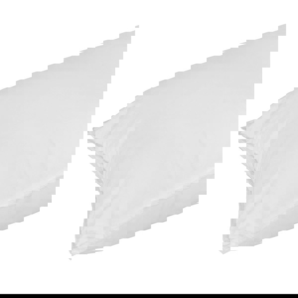 HOMESCAPES Microfibre Euro Continental Pillow - 40cm x 80cm (16"x32")