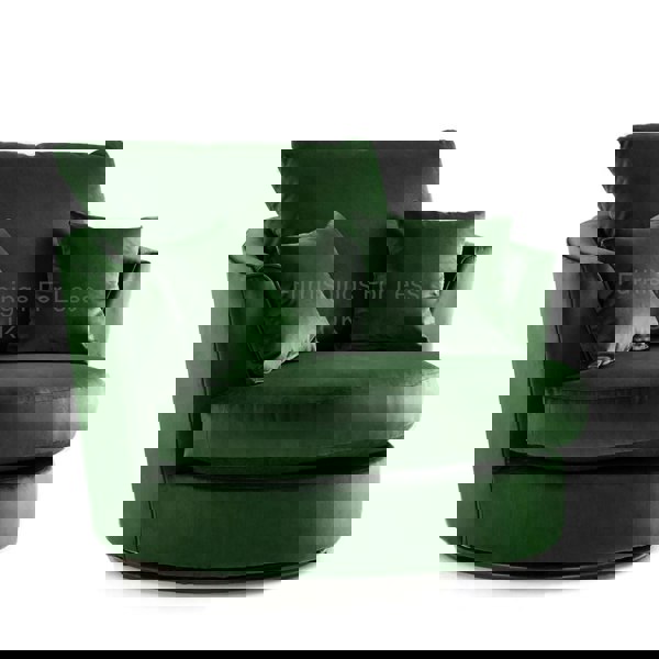 Brooklyn Plush Velvet Swivel Chair - 6