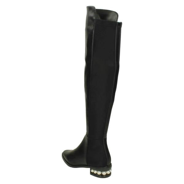 Spot On Ladies Spot On Over The Knee High Leg Boots