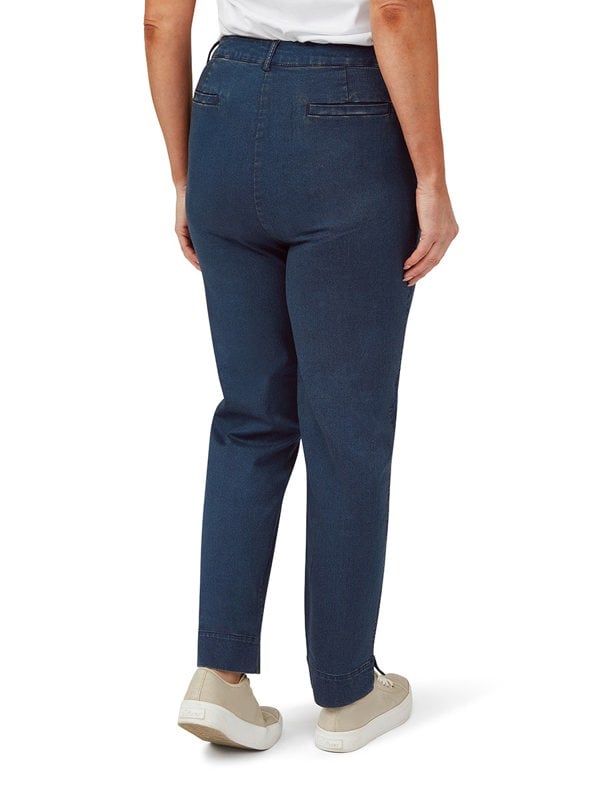PennyPlain Cotton Rich Chino - Denim Wash