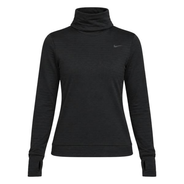 Nike Women's Swift Element Therma-FIT Turtleneck Black Running Top XS