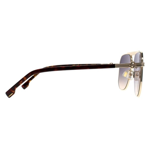Hugo Boss Sunglasses BOSS 1743/S 06J C9 Gold Havana Grey Brown Gradient Anti Reflective