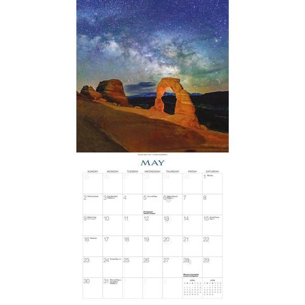 Galaxy of Stars Calendar 2027, Wall Calendars, Month To View, Natural World, Gift