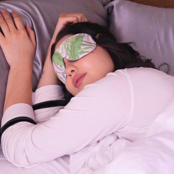 SMUG Contoured 3D Blackout Sleep Mask - Palm Print