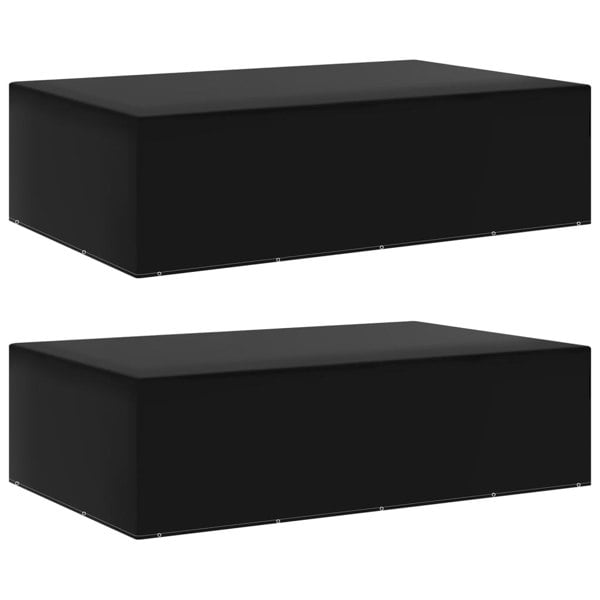 Berkfield Garden Furniture Covers 2 pcs 12 Eyelets 325x205x90 cm