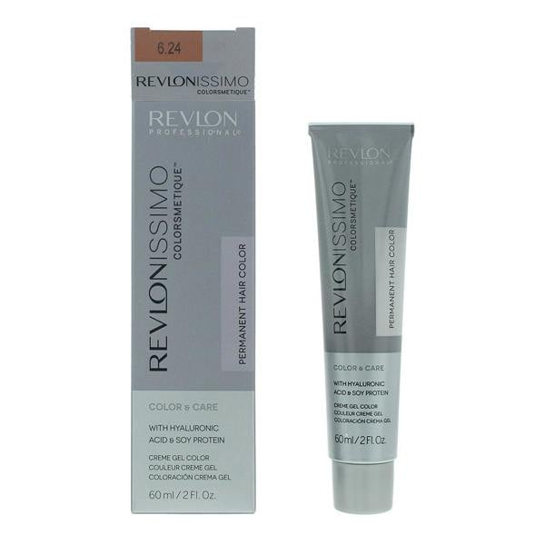 Revlon Revlonissimo Colorsmetique 6.24 Dark Coppery Pearl Blonde Hair Colour 60ml