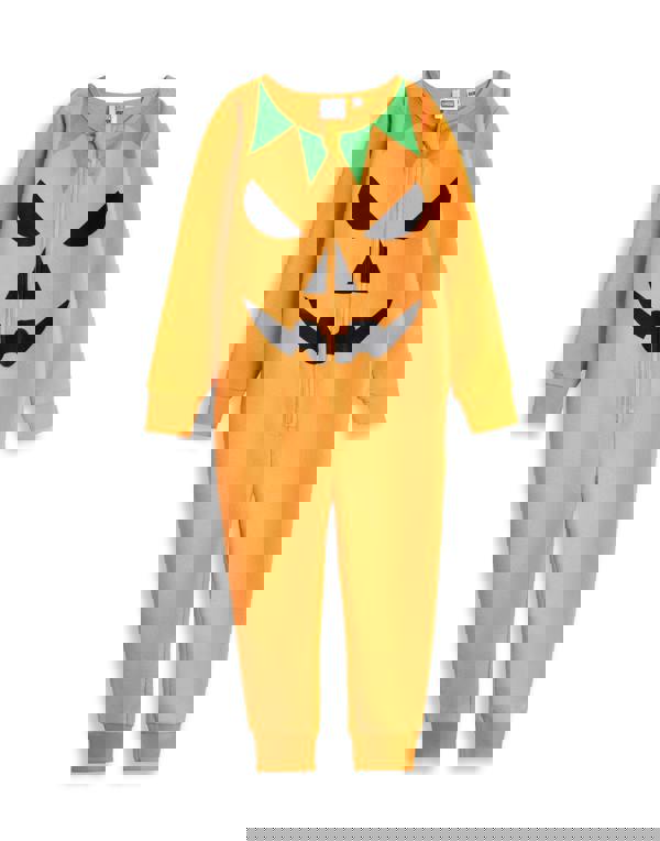 Show Me The Merch Unisex Kids Orange Pumpkin Onesie