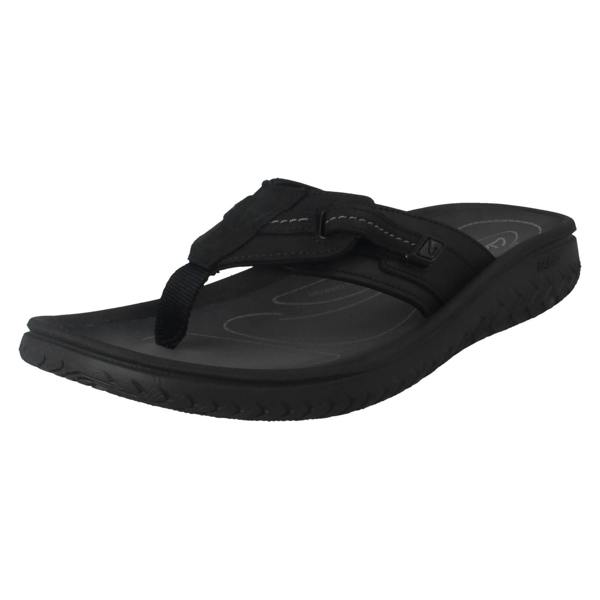 Clarks Mens Clarks Adjustable Strap Toe Post Sandals - Wesley Sun