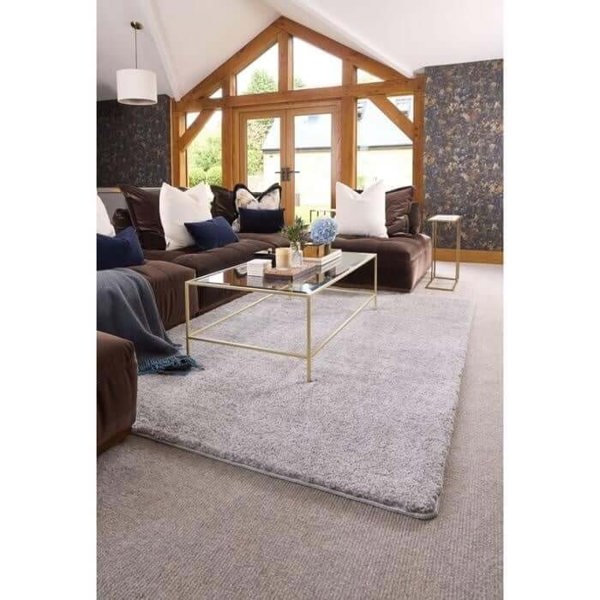 The Rugs Washable My Lux Plain Shaggy Rug | Soft & Luxurious