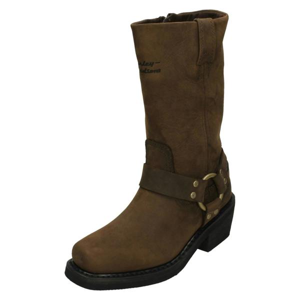Harley Davidson Ladies Harley Davidson Biker Boots Hustin
