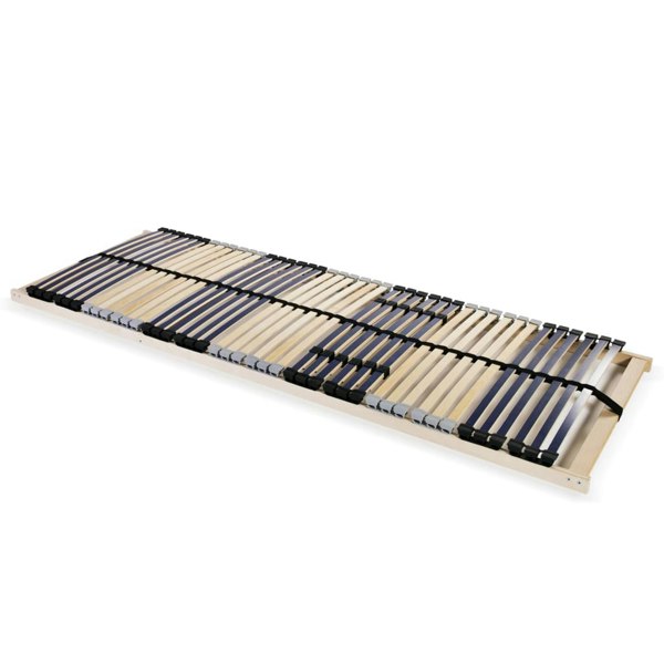 Berkfield Slatted Bed Base with 42 Slats 7 Zones 90x200 cm