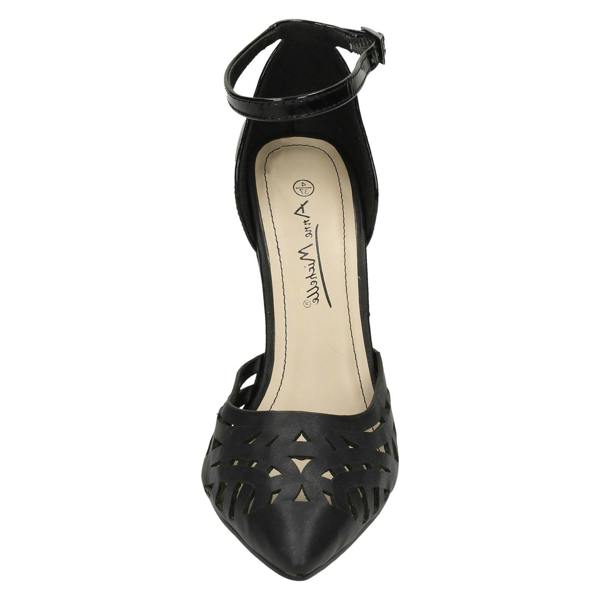 Anne Michelle Ladies Anne Michelle Ankle Strap Court Shoes