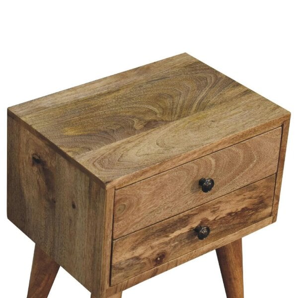 Wyld Haus Parma Small Mango Table Rustic Bedside Table
