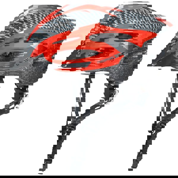 Trespass Adults Unisex Crankster Cycling Helmet - Red