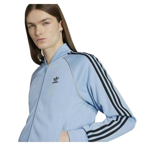 Adidas Unisex Adult Interlock Track Jacket - Blue - 