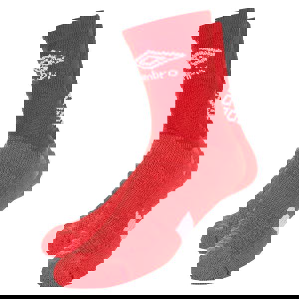 Umbro Mens Protex Gripped Ankle Socks - Vermillion
